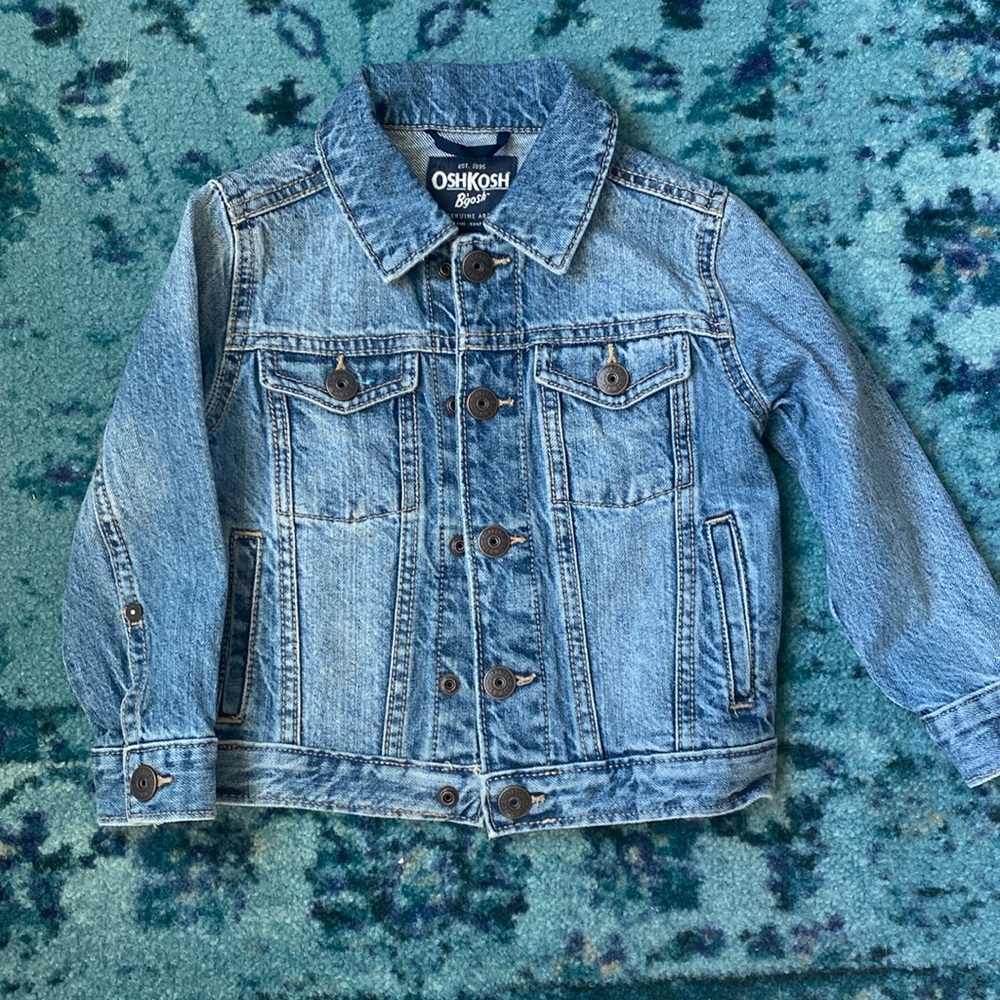 OSHKOSH Denim Distressed Jean Jacket